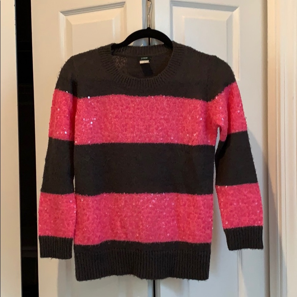JCrew sequined sweater